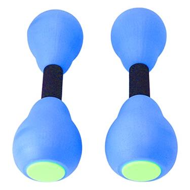 Imagem de Halteres flutuantes halteres de alta densidade EVA halteres aquáticos para piscina treinamento de força de fitness musculos