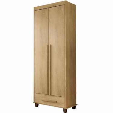 Imagem de Guarda Roupas de Solteiro RV Móveis Dubai 2 portas 1 gaveta e largura 