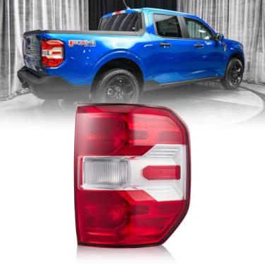 Imagem de Compatível com Ford Maverick XL XLT 2022-2024 montagem de luz traseira halogêneo lado direito do passageiro substituir NZ6Z-13404-C