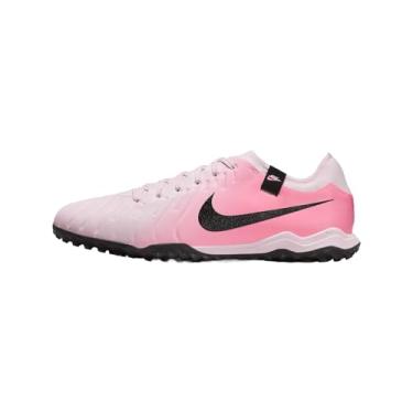 Imagem de Nike Tiempo Legend 10 Pro Turf Tênis de futebol de cano baixo (DV4336-601, espuma rosa/preto), Espuma rosa/preto, 41 BR