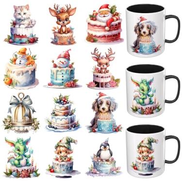 Imagem de Dorsbaby 12 folhas de papel de transferência de copo (sorvete)