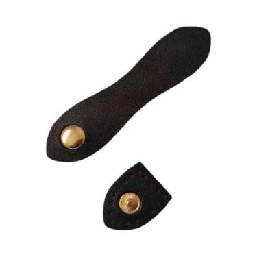 Imagem de Fivela De Couro Para Bolsa De Moda 9cm, Botões Artesanais, Fecho De Ha