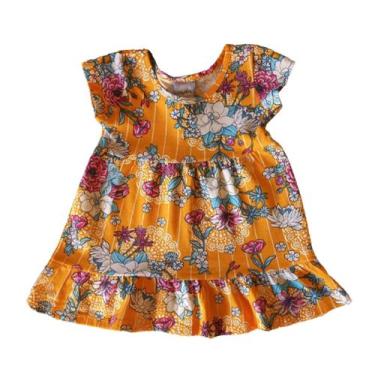 Imagem de Vestido Bebê MC Kely & Kety, Amarelo, M