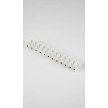 Imagem de Conector Barra 12 Posições 4mm 3A Transparente - Congratulations Store