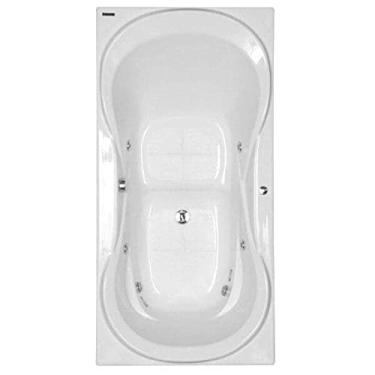 Imagem de Banheira Hidromassagem Astra Due Super Luxo 170cmx90cmx44cm - 04 Jatos Branco Gel-coat P1 com Aquecedor 220v