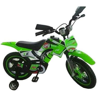 Imagem de Bicicleta Infantil De 16 Polegadas, Bicicleta Infantil Para Meninos E Meninas Com Roda De Treinamento,Verde,YUYANAIAI