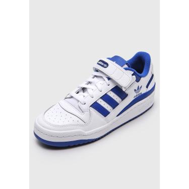 Imagem de Tênis adidas Originals Forum Low Branco/Azul  masculino
