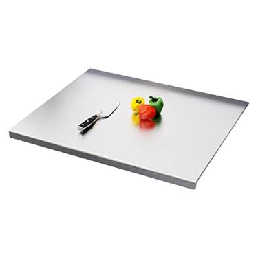 Imagem de corte aço, assar e tapetes corte, pastelaria, fácil limpar, segura e saudável para carne, pão, frutas, cozinha Gentle