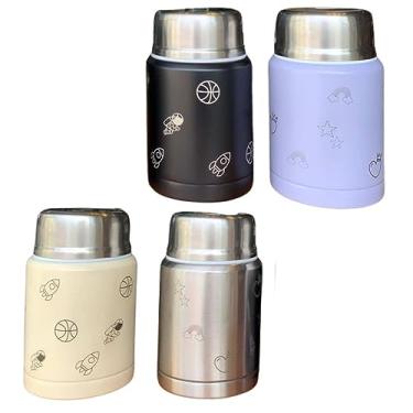 Imagem de Pote Térmico Marmita para Caldo Sopa Papinha 500 ML (Roxo)