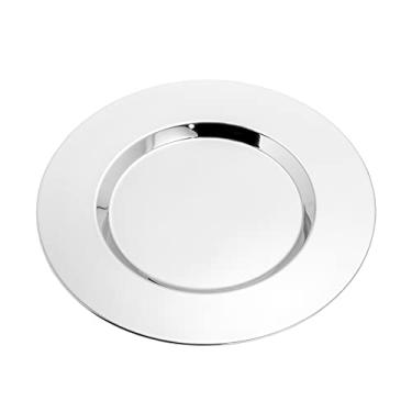 Imagem de Sousplat de Prata Virola Rojemac Prateado, L 33 C 33 a 1.3