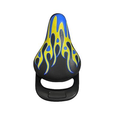 Imagem de UGPLM Sela de bicicleta infantil assento de bicicleta para crianças acessórios de bicicleta selim para, azul B
