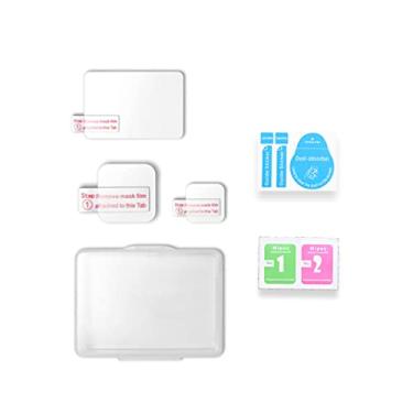 Imagem de 3 peças protetor de tela antivibração para GoPro Hero 9/10 acessórios pretos película protetora peça sobressalente acessório