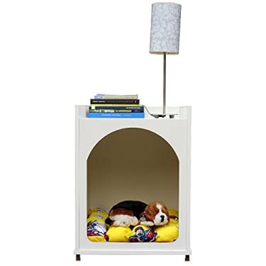 Imagem de Mesa Cabeceira, criado mudo Casa cachorro Gato Com Almofada- ARUK