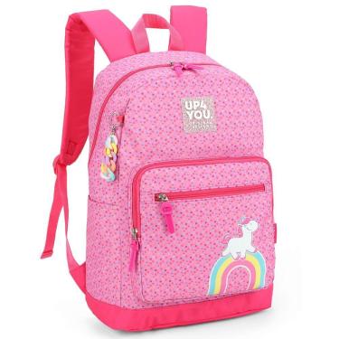 Imagem de Mochila de Costas Luxcel Up4You Unicórnio Pink