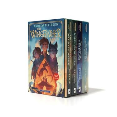 Imagem de Wingfeather Saga Boxed Set: On the Edge of the Dark Sea of Darkness; North! or Be Eaten; The Monster in the Hollows; The Warden and the Wolf King