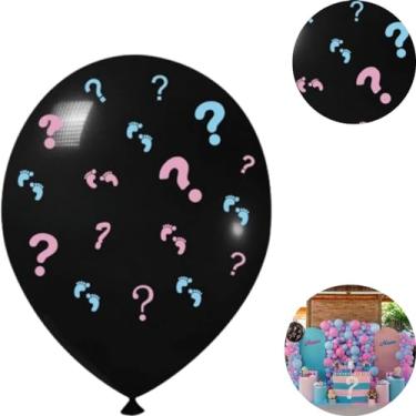 Imagem de Balão Bexiga Chá De Revelação Bebe N9, Balão Chá Revelação, Balão Chá De Bebê (Rsa-Pto 20U)