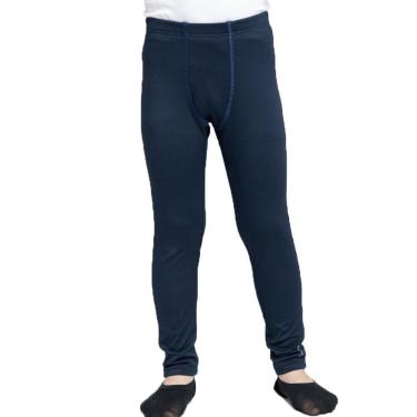 Imagem de Calça Long John Térmica Menino Thermo Fine Marinho-Masculino