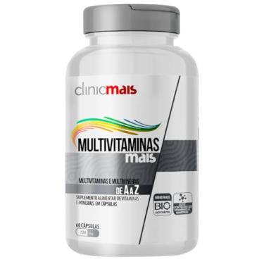 Imagem de Multivitaminas Mais de A a Z Clinicmais 60 Cápsulas