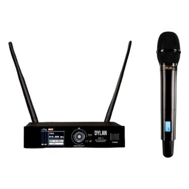 Imagem de Microfone sem Fio 200 Canais Dylan GX-1 True Diversity
