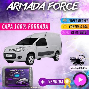 Imagem de Capa Cobrir Carro FIORINO 100% Forrada Armada Force 100% Impermeável F
