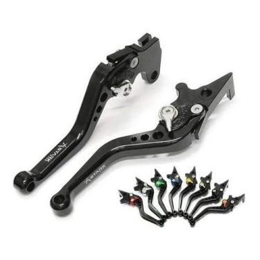 Imagem de Par Manete Embreagem Freio Esportivo Moto Cb 600f Hornet - Stark Race,