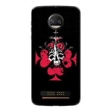 Imagem de Capa Adesivo Skin008 Verso Para Motorola Moto Z2 Force 2017 - KawaSkin