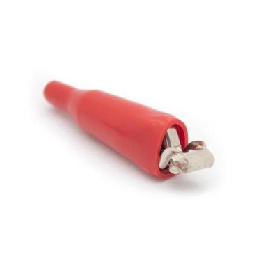 Imagem de Garra para Bateria com isolação GBI-12 - Vermelha - Multcomercial