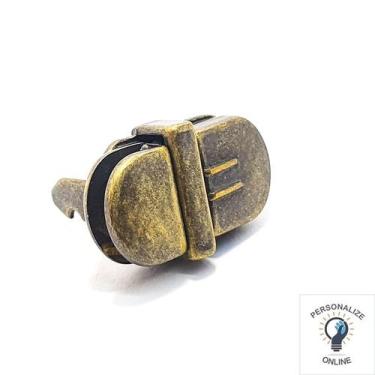 Imagem de Fecho Para Bolsa Oval 03 Unidades - Taiwnan collection , Ouro Velho