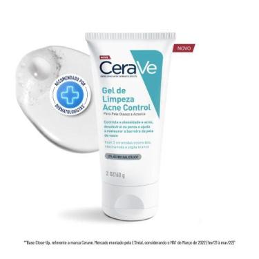 Imagem de CeraVe Gel de Limpeza Acne Control 60g