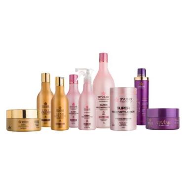 Imagem de Kit Reconstrução Capilar + Kit Nutrição + Kit Hidratação - Dyusar Cosm
