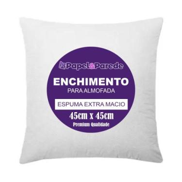 Imagem de kit Enchimentos Refil Almofadas Espuma Premium Extra Macia - PAPEL E P