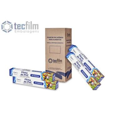 Imagem de Filme Plástico Uso Doméstico Armazenamento  Comestíveis Preservação de