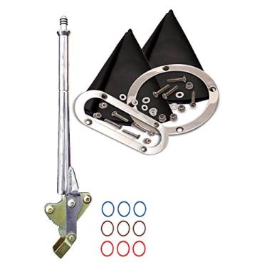 Imagem de American Shifter Kit de câmbio 353858 (TH200 8" E kit de acabamento de cabo de freio Dipstick para CAB5B)