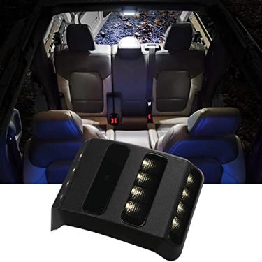 Imagem de Mabett Luzes de teto traseiras compatíveis com Ford Bronco 2021 2022 2023, luzes de leitura para acessórios Bronco de 4 portas, Touch Switch LED teto lâmpada área de carga (não 2 portas)