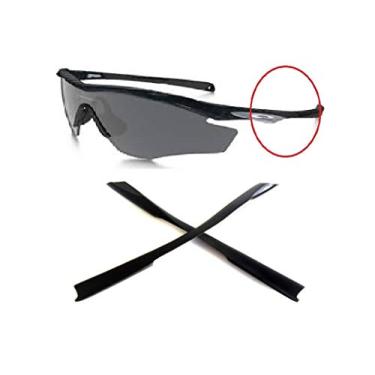 Imagem de Galaxy Ear Socks Kits de borracha para óculos de sol Oakley M2 armação preta, Preto, Does not fit M Frame 2.0 or M Frame