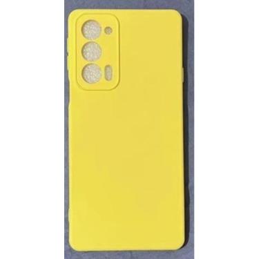 Imagem de Capa Capinha Case Moto EDGE 20 Motorola Silicone Aveludado - CC, Amare