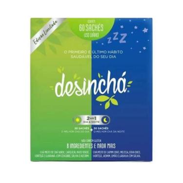 Imagem de Desinchá Uso Diário Dia E Noite - 60 Sachês