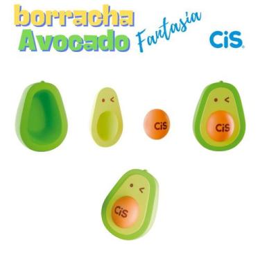 Imagem de Borracha De Abacate Fantasia Escolar Cis