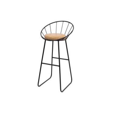 Imagem de Banco Alto Sunset Banqueta Estofada Balcão Cozinha Churrasqueira - Stu