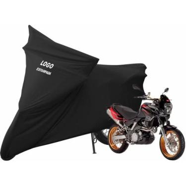 Imagem de Capa De Tecido Para Cobrir Moto Aprilia Pegaso De Luxo - Mz, Preta