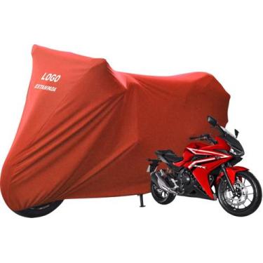 Imagem de Capa Protetora Para Cobrir Moto Honda CBR 500 R De Luxo - Mz, Vermelha