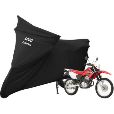 Imagem de Capa Moto Honda XR 250 Tornado Contra Poeira e Anti-risco - Mz, Preta