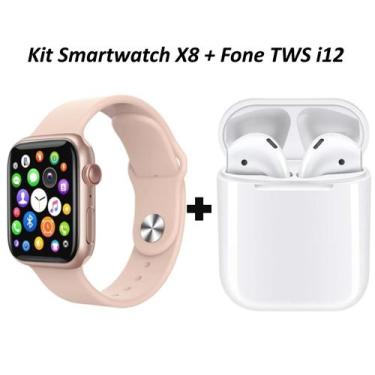 Imagem de Smart Watch X8 Põe Foto + Fone Bluetooth - Alzza