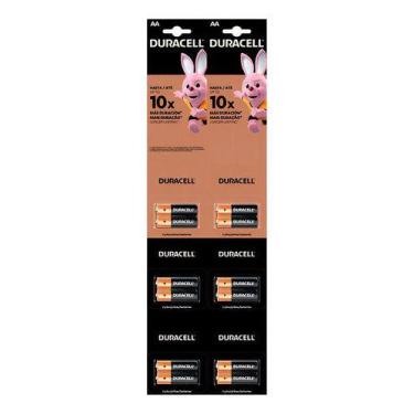 Imagem de Pilha Duracell Alcalina Pequena - Com 12 Unidades Original