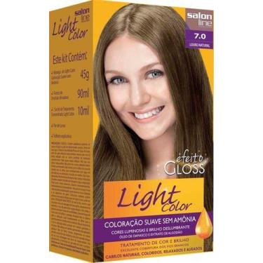 Imagem de Coloração Light Color Efeito Gloss 7.0 Salon Line