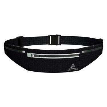 Imagem de Suporte de telefone de corrida para cinto de corrida – pochete para itens essenciais de caminhada, essenciais de viagem e cinto de dinheiro. Alternativa sem saltos para um colete de corrida, pois você