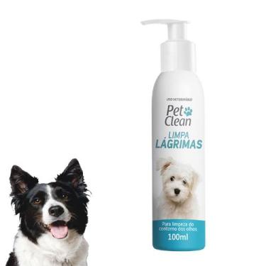 Imagem de Limpador de Lágrimas Cachorro Gatos Pet Clean 100ml Oferta