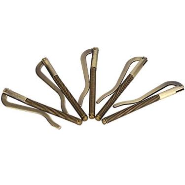 Imagem de Clipe de dinheiro Holigie, carteira de verificação de dólar pitada de pau feito à mão acessórios de hardware de metal DIY para carteira de couro bifold porta-cartão de crédito