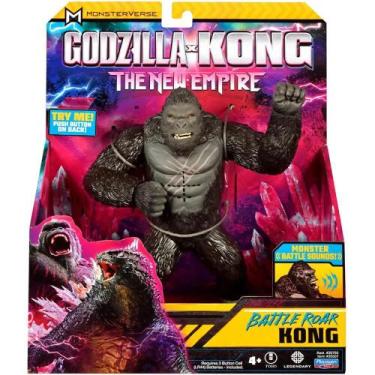 Imagem de Figura godzilla vs kong monsterverse com som 17cm sunny, Kong, UN