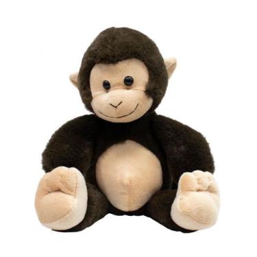 Imagem de Macaco Marrom Cauda Longa 25cm Pelúcia - Fofy Toys